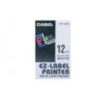 CASIO EZ LABEL XR-12WE1 BLACK/WHITE